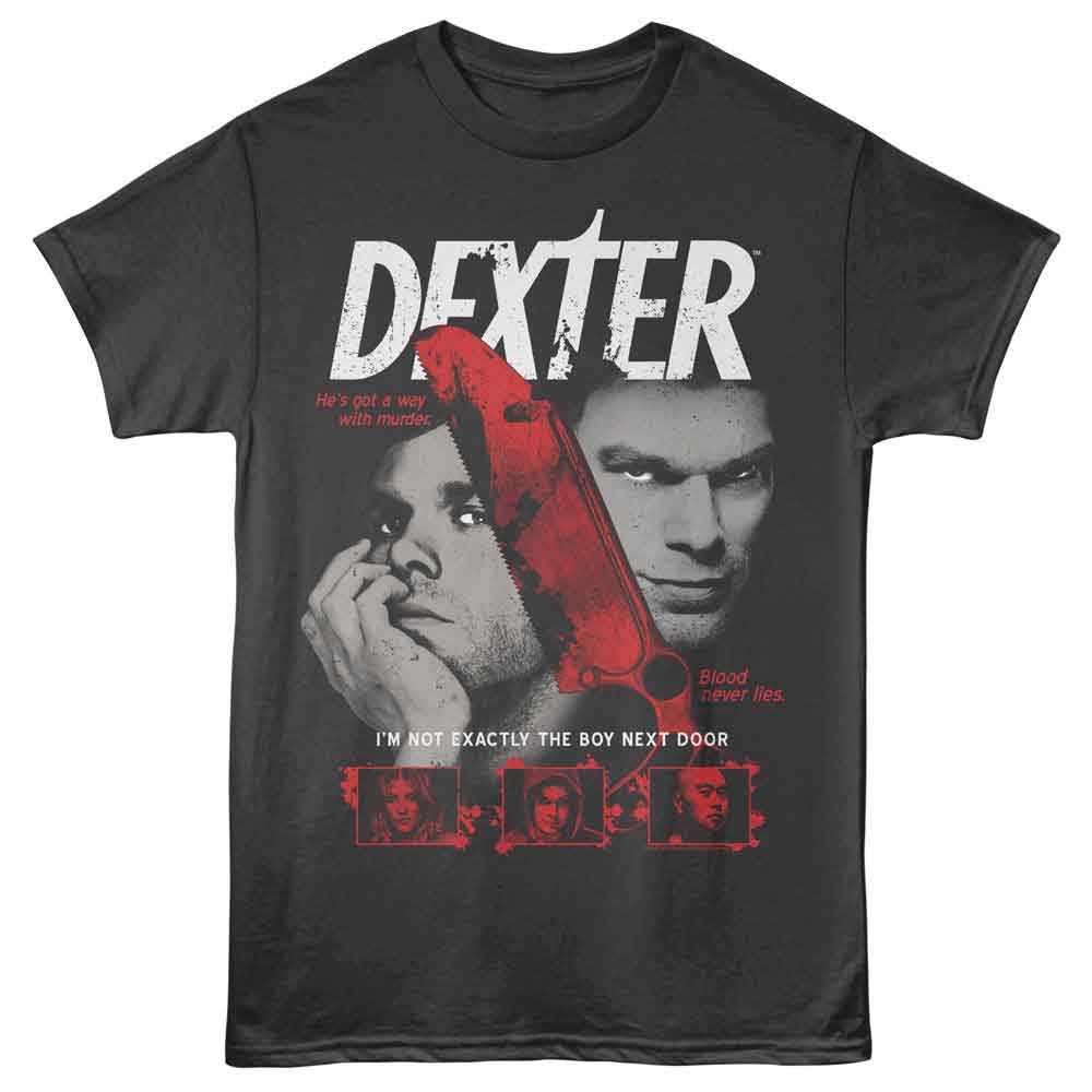 CMMN SWDN DEXTER SHORT SLEEVE SHIRT 【50】 Dexter - Saw - American Classics - Smoke Adult Short Sleeve T