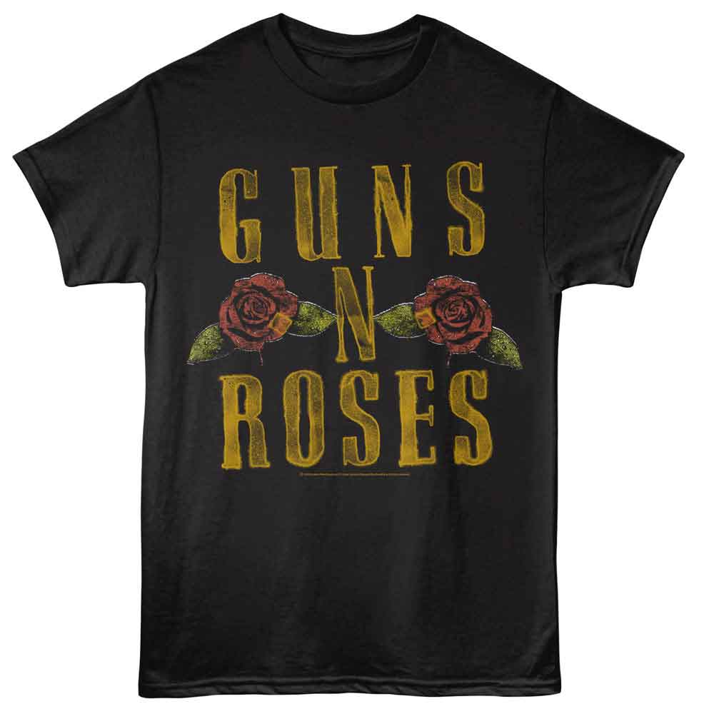 Logo And Roses – Guns & Roses Tall Shirt