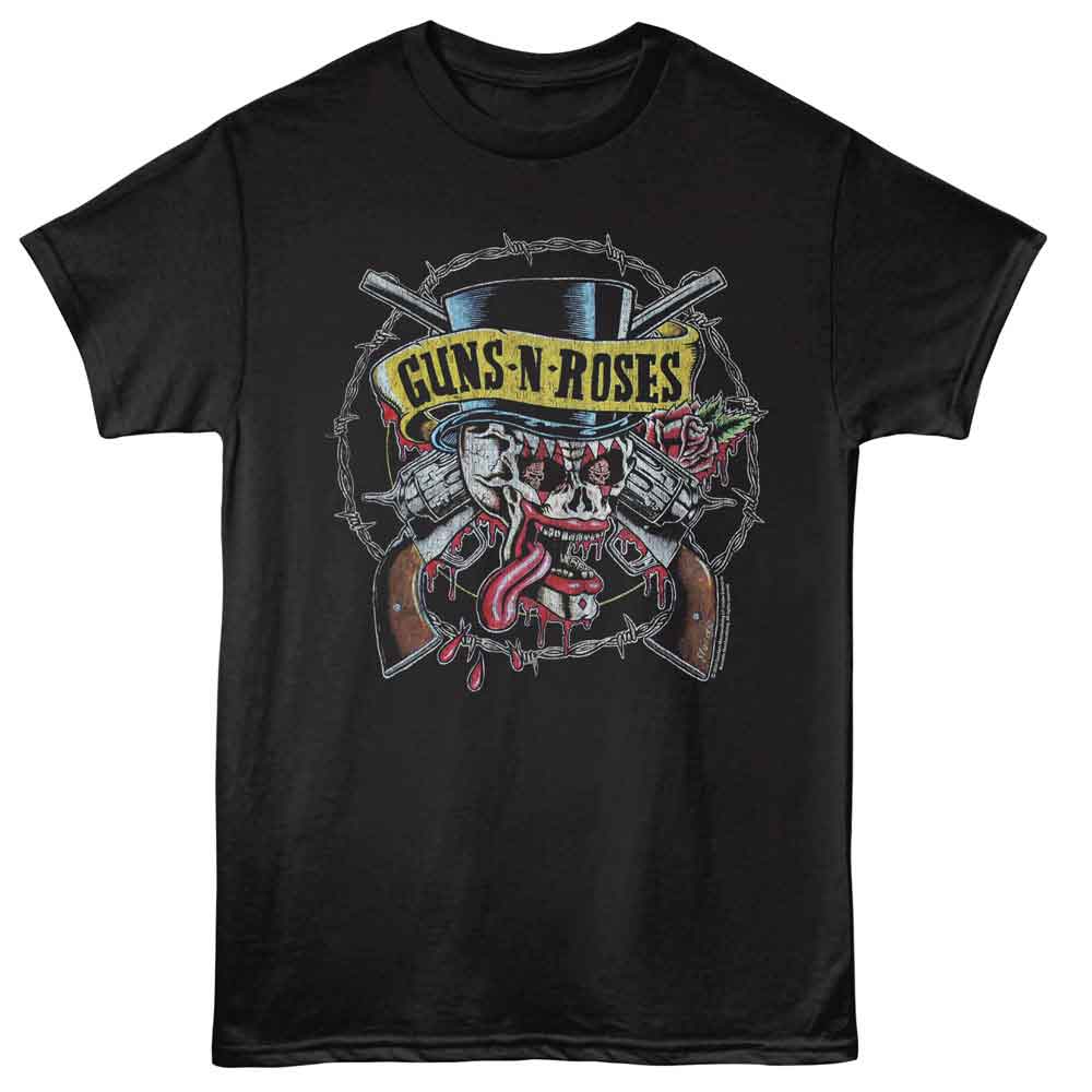 Clown Pistols and Skulls – Guns & Roses Tall Shirt