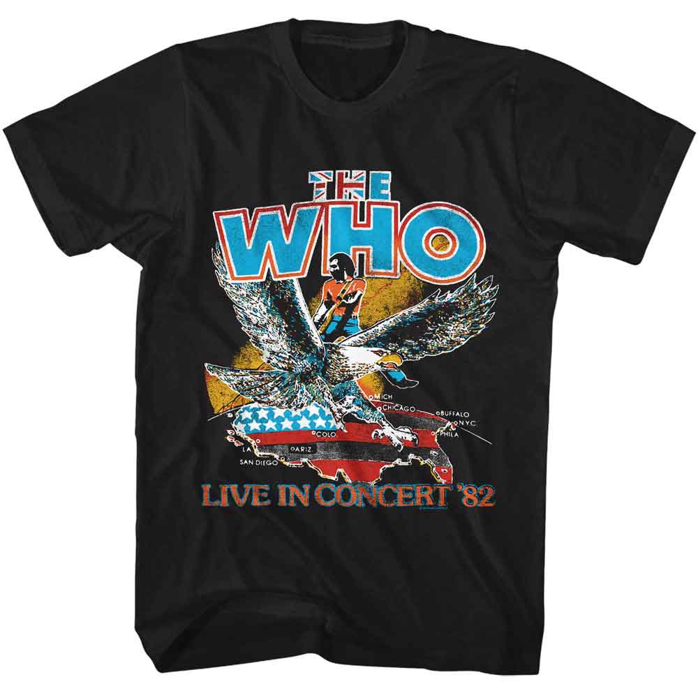 Live In 82 – The Who Tall Shirt